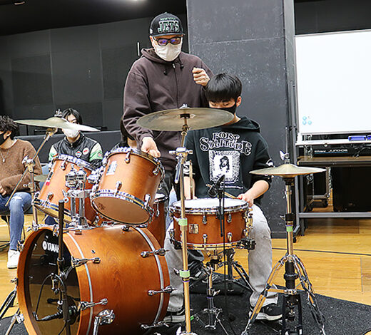 練馬高校のバンドワークショップを実施 - MUSIC DAYS